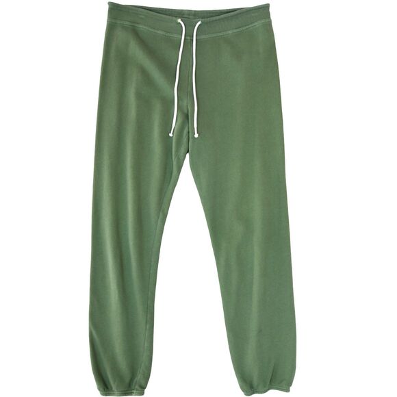 Marine Layer Garment Dyed Fleece Jogger Sweatpants Size Medium Sage Green - Picture 1 of 8